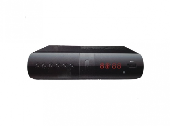 Set-top box pro příjem pozemního vysílání DVB-T2 (model FO-999)