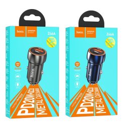 Blue Whale PD20W auto nabíječka QC3.0 METALICKÁ ŠEDÁ