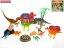 Súprava dinosaurov Dinoworld s príslušenstvom, 19 dielov v krabici