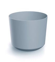 Doniczka TUBO 19,9cm jasnoszara