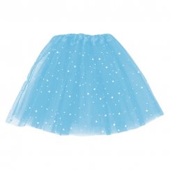 LED svietiaca sukne Princess- modrá