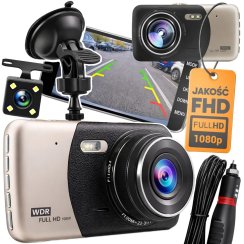Autokamera s couvací kamerou – Full HD, wideorekordér