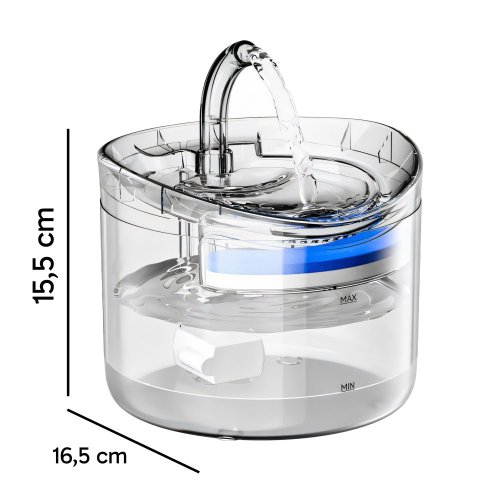 Automatická napáječka fontána pro kočku 2L miska + filtr