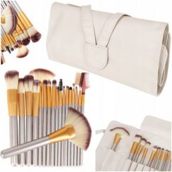 Cosmetic brushes 18 pcs in a case - P8572
