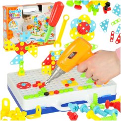 Šroubovák vruty stavební bloky 237 prvků