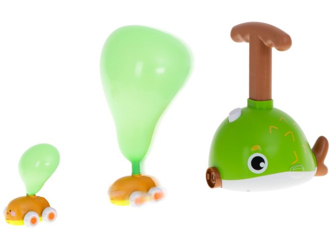 Aerodynamický odpalovač balónků do auta - ryba