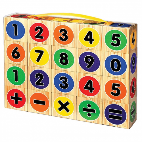 Educational cubes for teaching mathematics