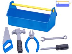 Zestaw narzędzi 5 szt. z pojemnikiem 27,5 x 14 cm w siatce