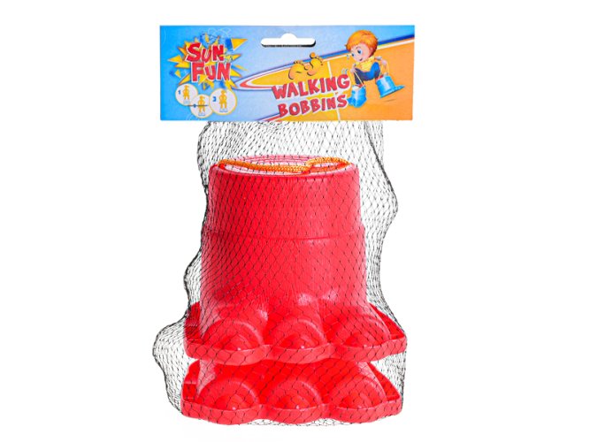 Kocky/chôdza na chôdza Sun Fun 10,5 cm, 2 farby v sieti