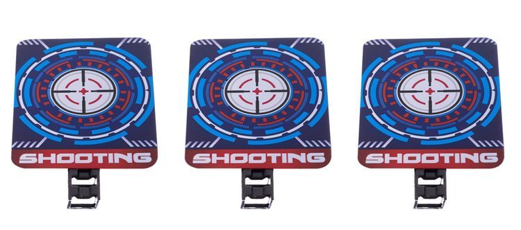 Electronic target - shooting range - 3 targets