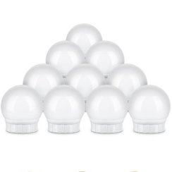 Lampki LED do lusterka toaletki – 10 stopni jasności, 2 m