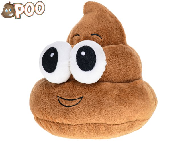 POO plyšová hračka 18 cm veľké oči 0m+