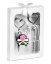 Heart-shaped wine stopper and opener - WHITE