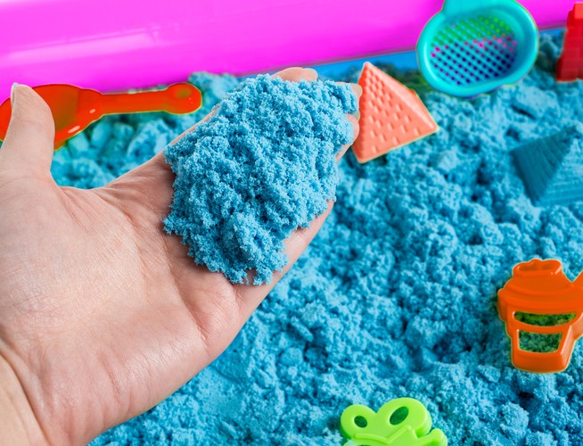 Creative sand - sandbox and moulds