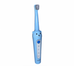 Rechargeable children's electric toothbrush TEDDY BEAR - blue