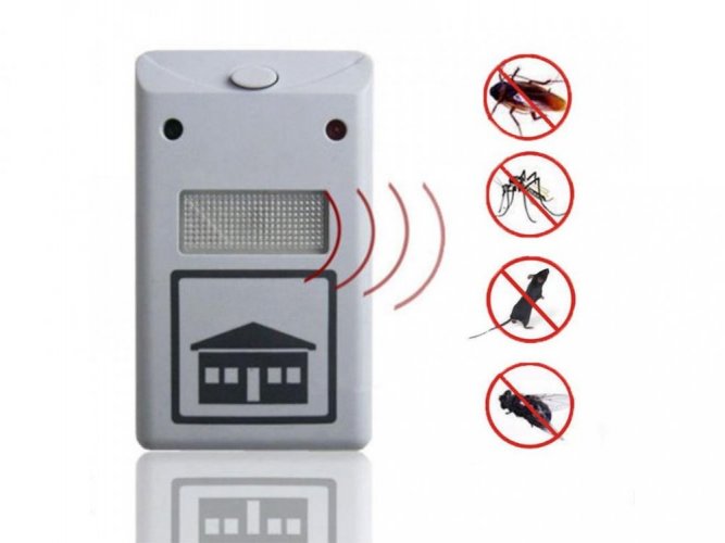 Ultrazvukový odpudzovač hmyzu a myší - Pest Repeller