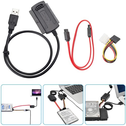 Adapter USB na SATA ATA IDE 2,5" 3,5"