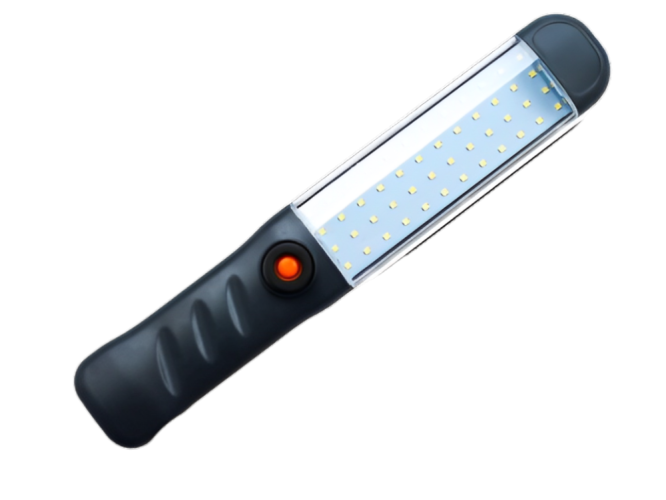 Powerful workshop lamp with 48 LED COBs