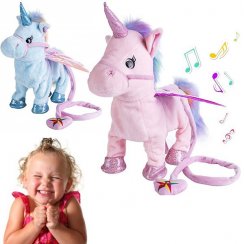 Spievajúci jednorožec Unicorn Roxy- Modrý