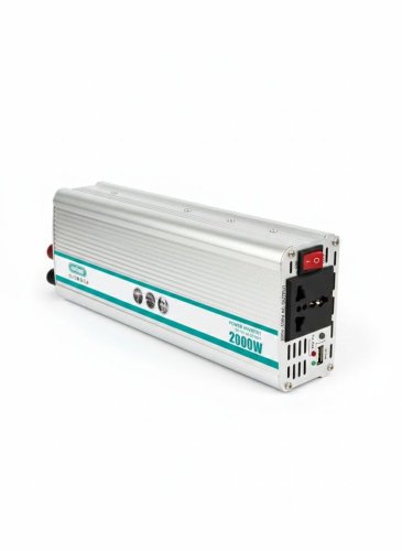 Prevodník napätia z 12 V batérie na 230 V zásuvku, 2000 W + USB