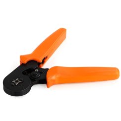 Lisovací kleště na dutinky kabelů 0,25–10 mm² - E286