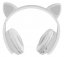 Bezdrôtové slúchadlá s mačacími ušami - B39M, biela