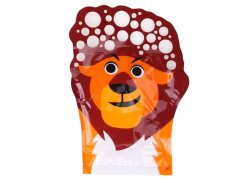 Bubbles zábavná rukavice s bublifukem - lev
