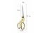 Tailoring steel scissors - 20 cm