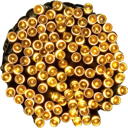 Vnitřní vánoční řetěz 2 m 20 LED na baterie - teplá bílá