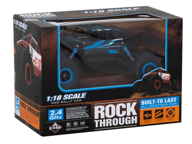 RC auto Rock Crawler HB 2.4GHz 1:18 modré