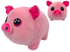 Pluszowe świnka 33 cm spandex 0m+ w woreczku