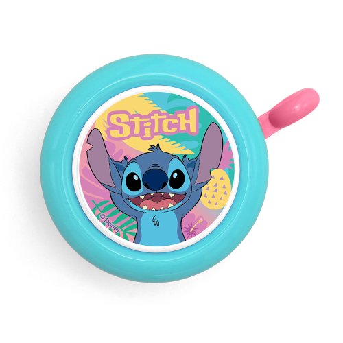 Kovový zvonček na bicykel Stitch