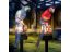 Lampa solarna LED papuga - 42 cm