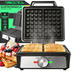 Gofrownica na 2 gofry 1600 W z regulacją temperatury i termostatem OR1331