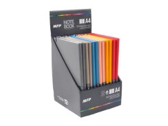 Blok s gumkou A4 linka, 100 listů, mix2