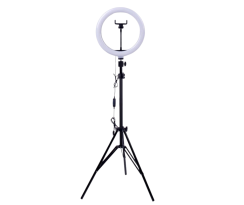 LED kruhové světlo 26 cm se stativem F-260 a dálkovým ovladačem