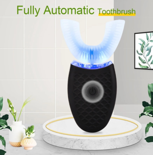 Bàn chải đánh răng tự động làm trắng thông minh - đen