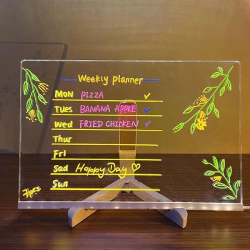 Bảng đèn LED acrylic 7 biển hiệu - LUMOBOARD