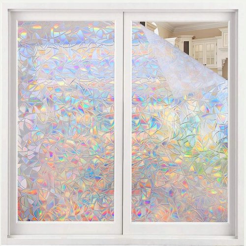Dekorativní samolepící fólie na sklo 200 x 45 cm -  PRISMWRAP