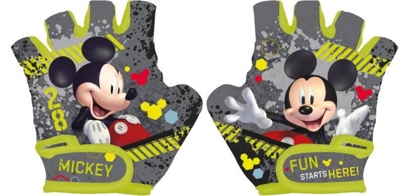 Cyklistické rukavice Mickey Mouse