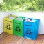 Bags for sorted waste 42x31x30cm - set of 3