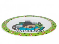 Minecraft plastic plate - 22cm