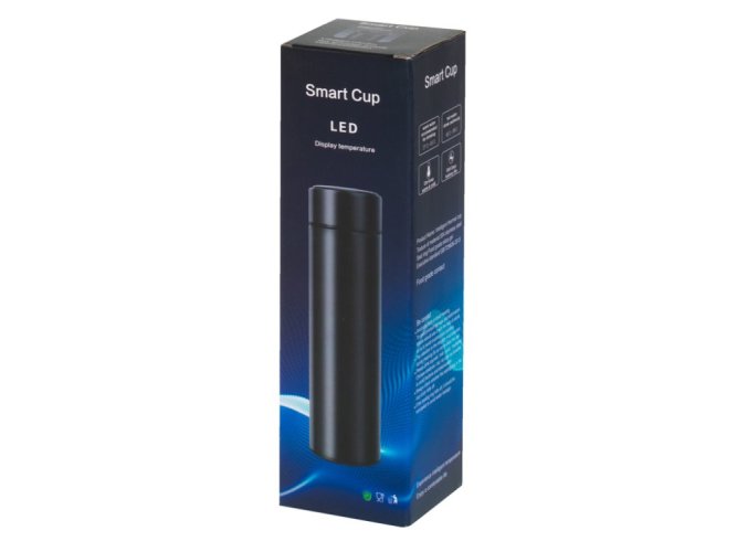 Termoska hrnček smart LED 500ml zlatá