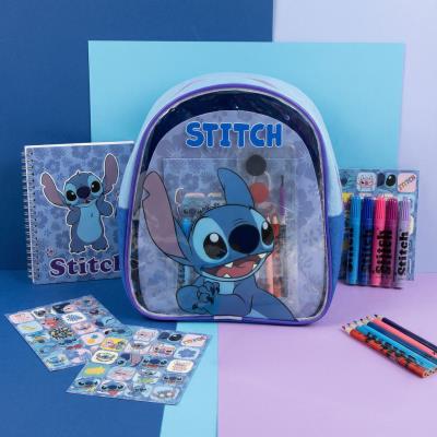 Coloring set in a Stitch backpack
