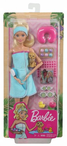 Barbie Wellness panenka blond vlasy - MATTEL