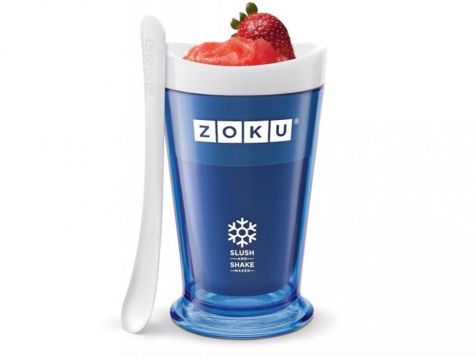 Výrobník ledové tříště Zoku- modrý